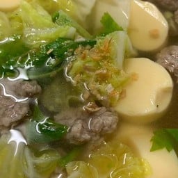 ต้มจืดเต้าหู้หมูสับ (ไม่ใส่สาหร่าย)