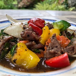 เก้ง ผัดพริกไทยดำ