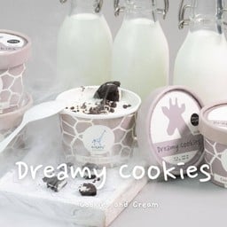 ไอศครีม คุ๊กกี้แอนด์ครีม