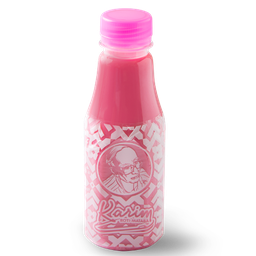 นมเย็นชมพู ขวดเล็ก