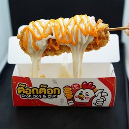 มันฝรั่งไส้กรอกชีส