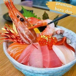 ข้าวหน้าปลาดิบรวม(ชิ้น)