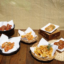 ไก่ทอด 6 ชิ้นคลุก