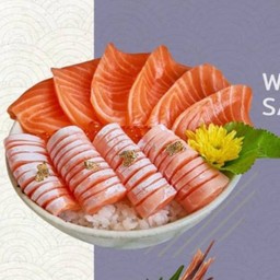 ข้าวหน้าแซลมอนวินเทอร์