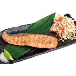 แซลมอนย่างเกลือ