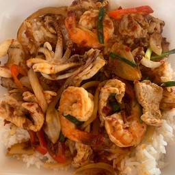 พริกเผากุ้งหมึก