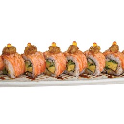 แซลมอนฟัวกราส์โรล