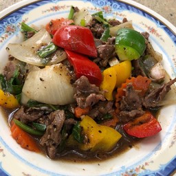 กวาง ผัดพริกไทยดำ