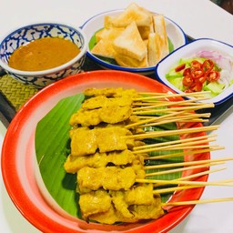 หมูสะเต๊ะ 40 ไม้