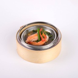 กุ้งนึ่งซีอิ้ว