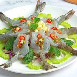 กุ้งแช่น้ำปลา