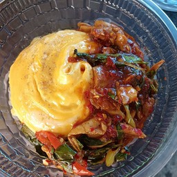 ข้าวต้มยำหมูชิ้น (แบบแห้ง)