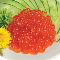 ไข่ปลาแซลมอนซาชิมิ