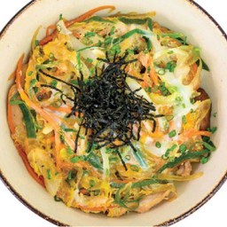 ข้าวหน้าหมูราดไข่