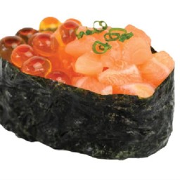 แซลมอนสับไข่ปลาซูชิ