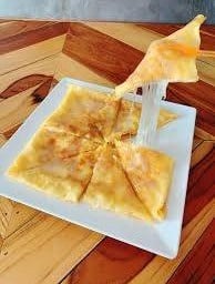 โรตีข้าวโพด+ชีส