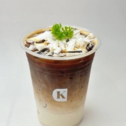 มะพร้าว ลาเต้ คอฟฟี่ - coconut latte coffee