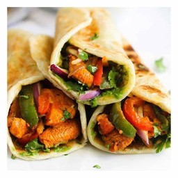 Chicken Achari Tikka Roll