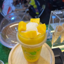 มะม่วงปั่น+ไอศกรีมกะสิสด