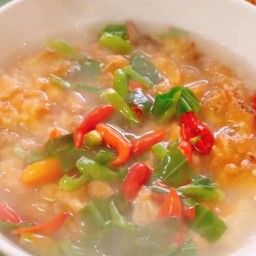 ต้มเล้งไข่เจียว