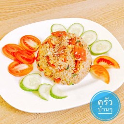 ข้าวผัด ทะเล (กั้ง+หมึก)