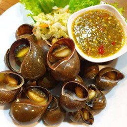 หอยโข่งลวกจิ้ม