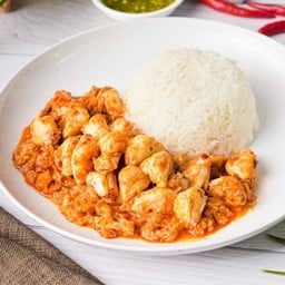 :ข้าวราดโบ๋เนื้อปูก้อน