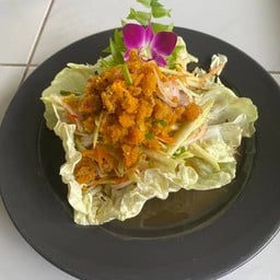 ยำมะม่วงไข่ปู(ขายดีมาก)