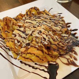 โรตีอัลมอนด์+ช็อคโกแลต