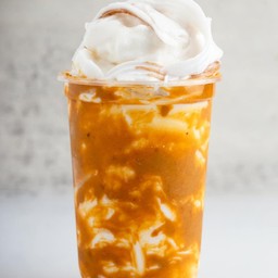 นมสดเนยถั่วปั่น