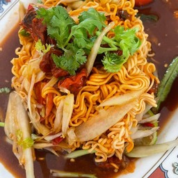 ตำมาม่าปลาร้า