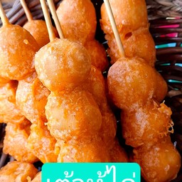 ลูกชิ้นเต้าหู้ไก่ทอด