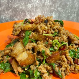 ผัดกะเพรา (กับข้าว)