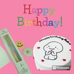 192.พร้อมส่ง10cm หรือ1ปอน หัวกลมใจน้อยๆ