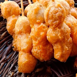 ลูกชิ้นปลากลมทอด