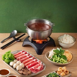 ชุดชาบูเตี๋ยวเรือ เนื้อ