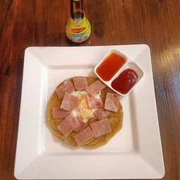 โรตีไข่ดาวแฮม