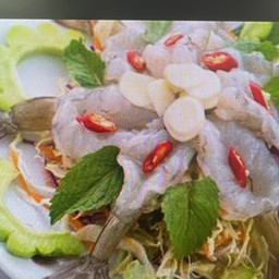 กุังแช่น้ำปลา