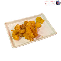 หนวดปลาหมึกทอด (Fried Squid Tentacles)