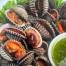 หอยแครงลวก