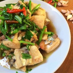 ผัดคื่นไช่(เลือกเนื้อสัตว์ด้วยค่ะ)