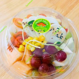 สลัดผักผลไม้ไข่ต้ม