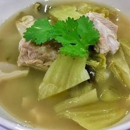 ต้มจืดผักกาดดองหมูสับ