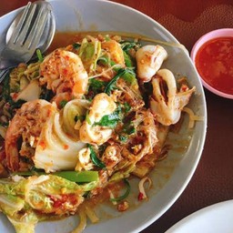 สุกี้แห้ง   (เลือกเนื้อสัตว์ด้วยค่ะ)