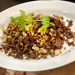 ผัดหมูสับนำเลี๊ยบ