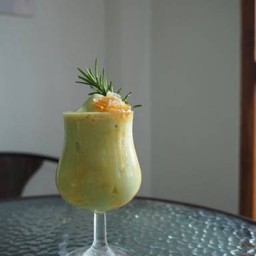 Salted Honey Avocado Smoothie