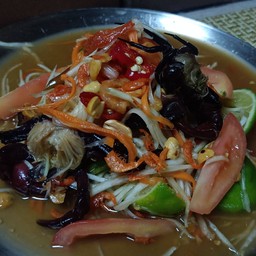 @1 . ส้มตำไทยใส่ปู