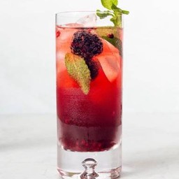 Mixed berry soda