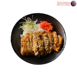 ข้าวหน้าไก่ย่างเทอริยากิ (Teriyaki Don)