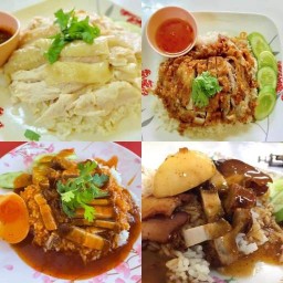 ข้าวมันไก่เฮียตั้ว แบริ่ง22 ข้าวหมูแดง ข้าวหมูกรอบเฮียตั้ว (เจ้าเก่าปากซอยอุดมสุข) สาขาแบริ่ง22